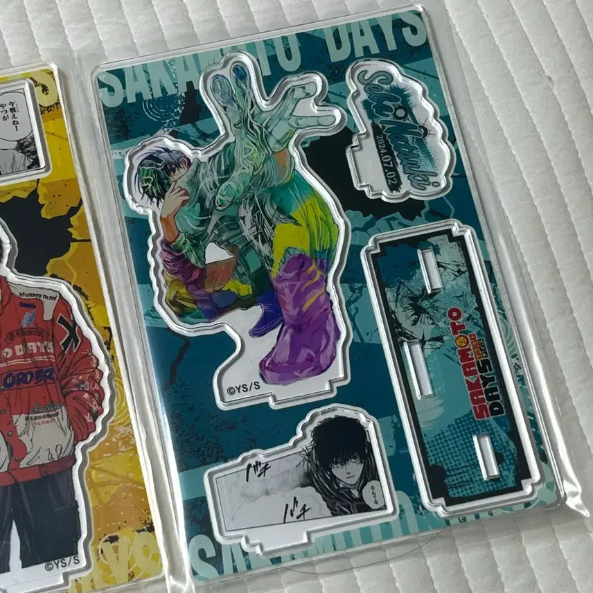 [BUNJANG] Sakamoto Days Diorama Acrylic Set / 사카모토데이즈 디오라마 아크릴 점프샵 일괄 양도 아사쿠라신 세바나츠키