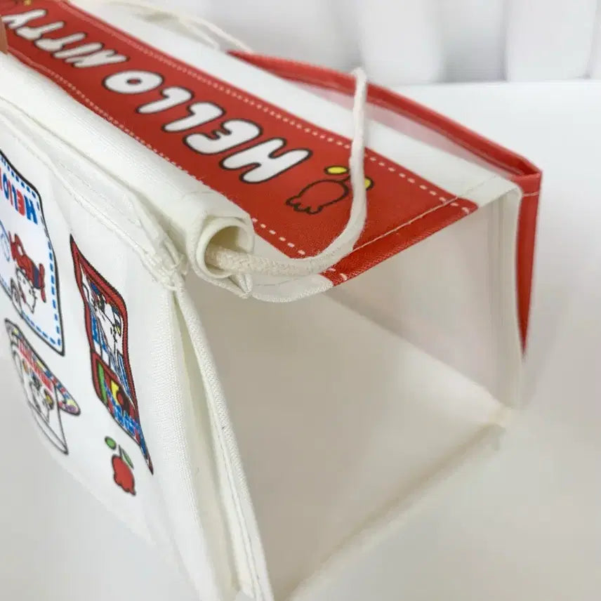 [BUNJANG] 산리오 헬로키티 레트로kt 월포켓 벽걸이 데코 수납 포켓 파우치 / 산리오 헬로키티 레트로kt 월포켓 벽걸이 데코 수납 포켓 파우치