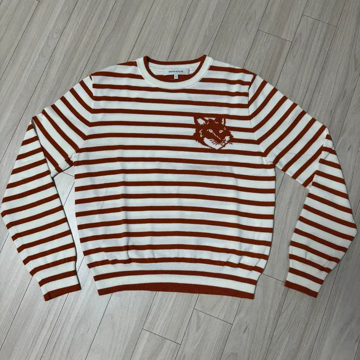 [BUNJANG] Maison Kitsune Striped Knit 002 / 메종키츠네 스트라이프 니트(002)