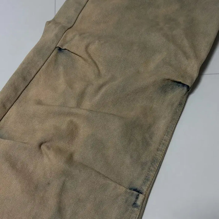 [BUNJANG] Fa.er.ie Fairy Printed Pintuck Denim Pants (S) / Fa.er.ie 샵페어리 나염 핀턱 데님 팬츠 (S)