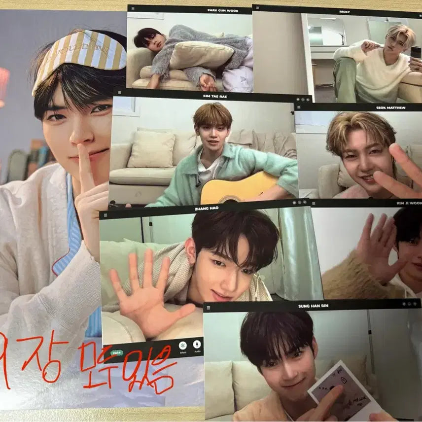 급처)제로베이스원 제베원 시그 포토 포스터 양도 규빈성한빈장하오한유진건욱