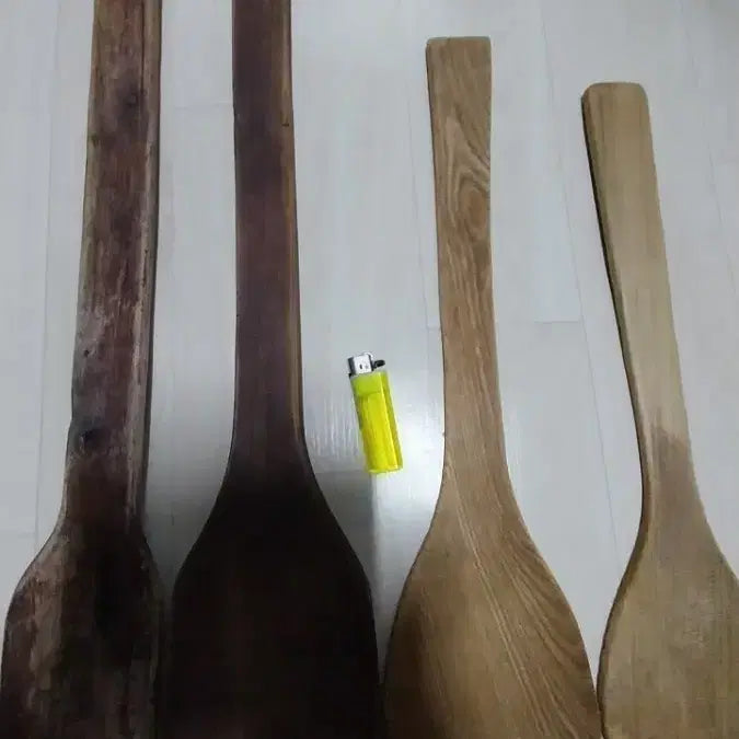 [BUNJANG] Wooden Spatula Set (4pcs) / 나무 주걱 세트 (총 4개)
