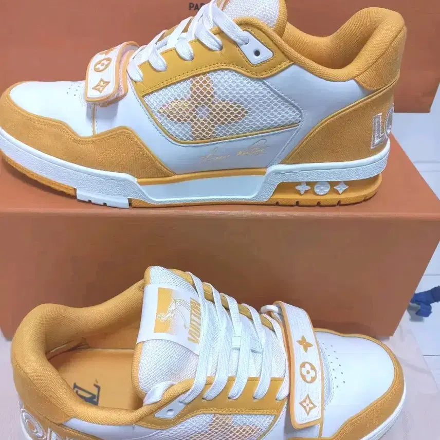 [BUNJANG] Louis Vuitton Velcro Sneakers / A++루이비통 7.5 275~280 LV벨크로 스니커즈