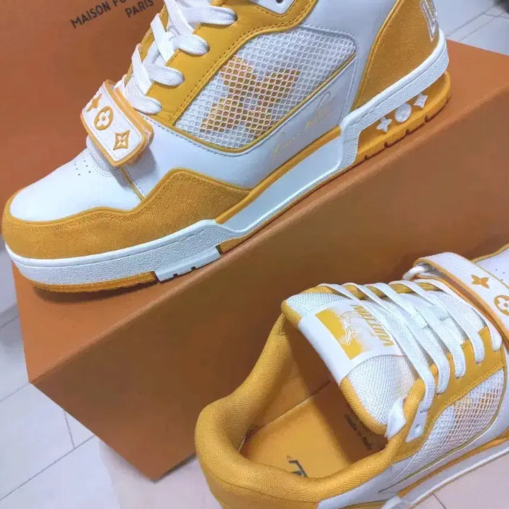 [BUNJANG] Louis Vuitton Velcro Sneakers / A++루이비통 7.5 275~280 LV벨크로 스니커즈