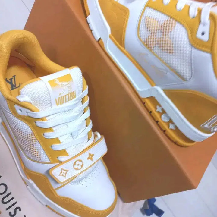 [BUNJANG] Louis Vuitton Velcro Sneakers / A++루이비통 7.5 275~280 LV벨크로 스니커즈