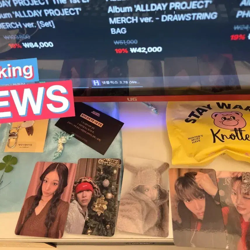 AllDay Project 올데프 가요대제전 포토카드 5종세트