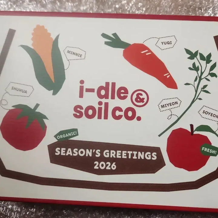 개봉) 아이들 2026 시즌그리팅 시그 포카 포토카드 i-dle IDLE