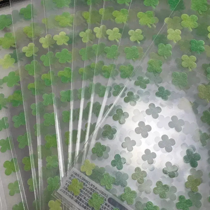 [BUNJANG] Mind Wave Clover Masking Seal / 마인드 웨이브 클로버 마스킹씰