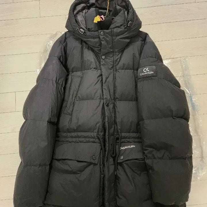 [BUNJANG] Calvin Klein Black Padded Jacket 105 / [최최종가][크린토피아 세탁완료]캘빈클라인 ck 블랙 패딩 점퍼 105호