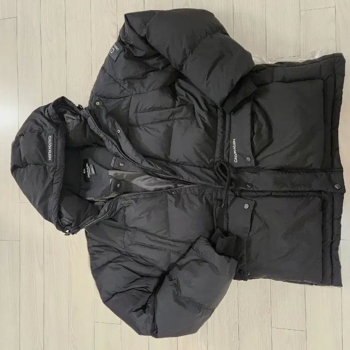 [BUNJANG] Calvin Klein Black Padded Jacket 105 / [최최종가][크린토피아 세탁완료]캘빈클라인 ck 블랙 패딩 점퍼 105호