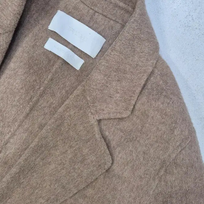 [BUNJANG] ERUME Wool Blend Belted Long Coat / ERUME 울 벨트 롱 코트