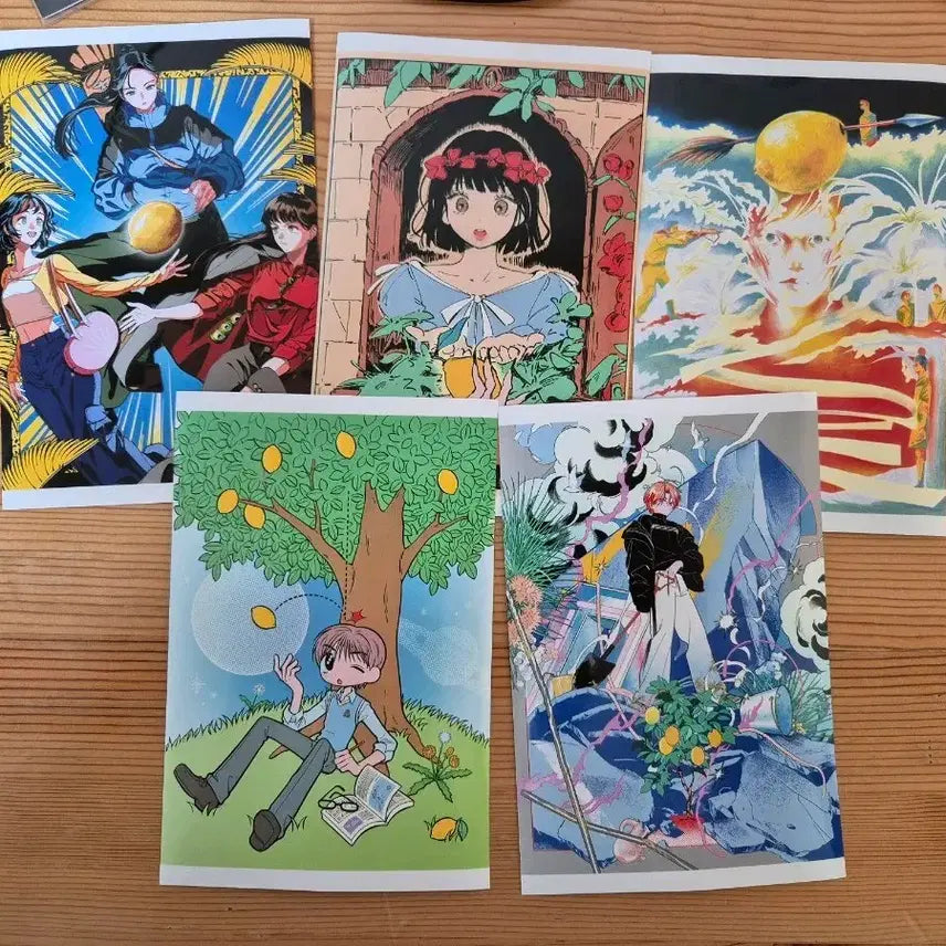 에이티즈 레몬드랍 프로모 엽서