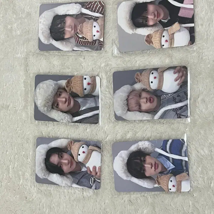 킥플립 미공포 일괄 양도 한세트 1.3 하트사탕, 교복, 축구부,눈사람