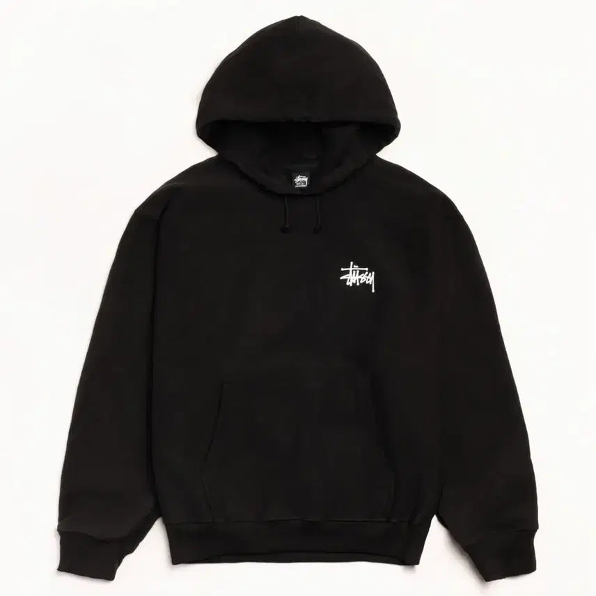 [BUNJANG] Stussy Basic Fleece Hoodie / 스투시 베이직 기모 후드티 새상품