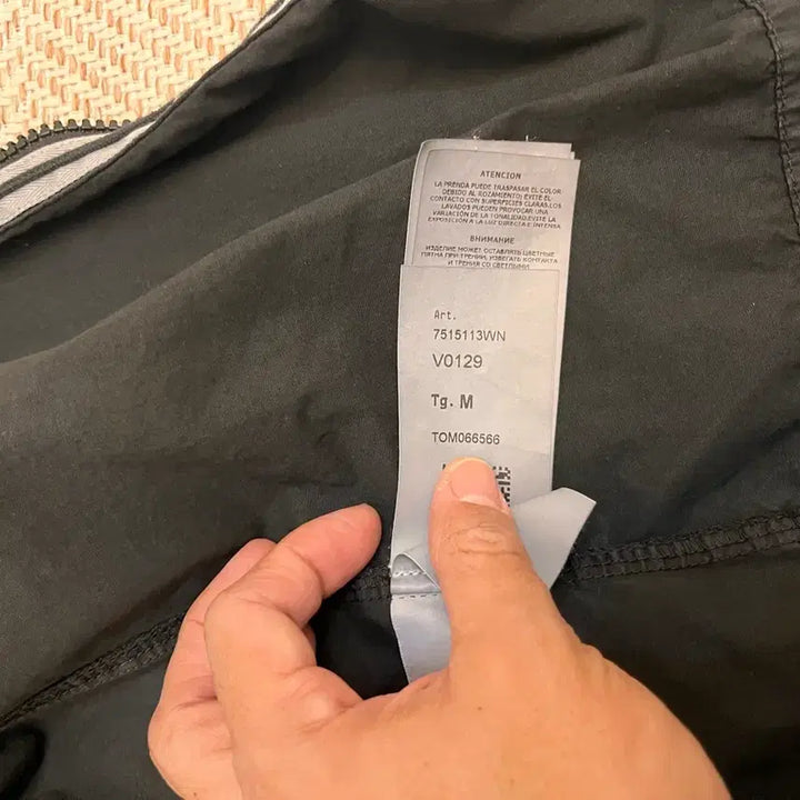 [BUNJANG] Stone Island 113WN Old Effect Overshirt / 스톤 아일랜드 113WN 올드이펙트 오버셔츠 블랙 - 21FW