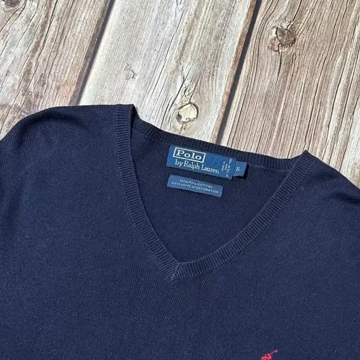 [BUNJANG] V-Neck Knit S / 폴로 v넥 니트 s