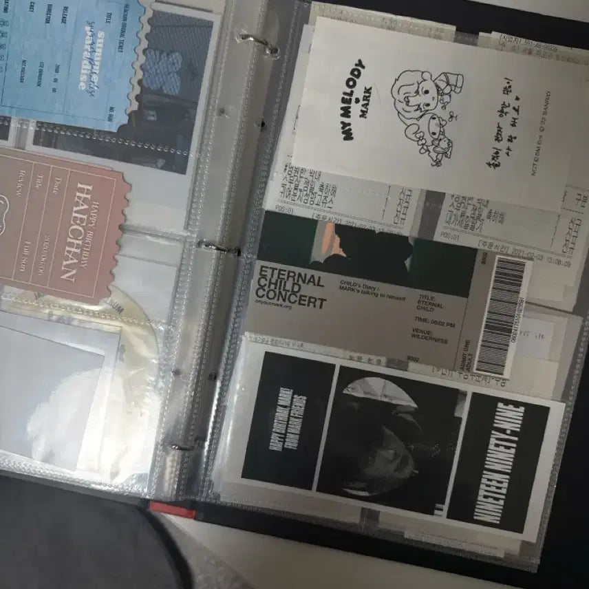 엔시티드림 위고업 바인더