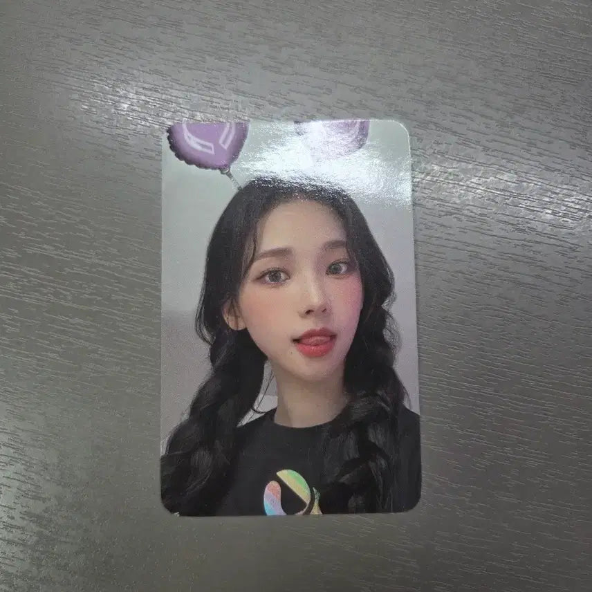 에스파 카리나 에버랜드 머리띠 포카