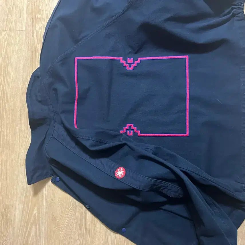 [BUNJANG] C.E Graphic Jacket Navy / (XL) 카브엠트 C.E 그래픽 자켓 네이비