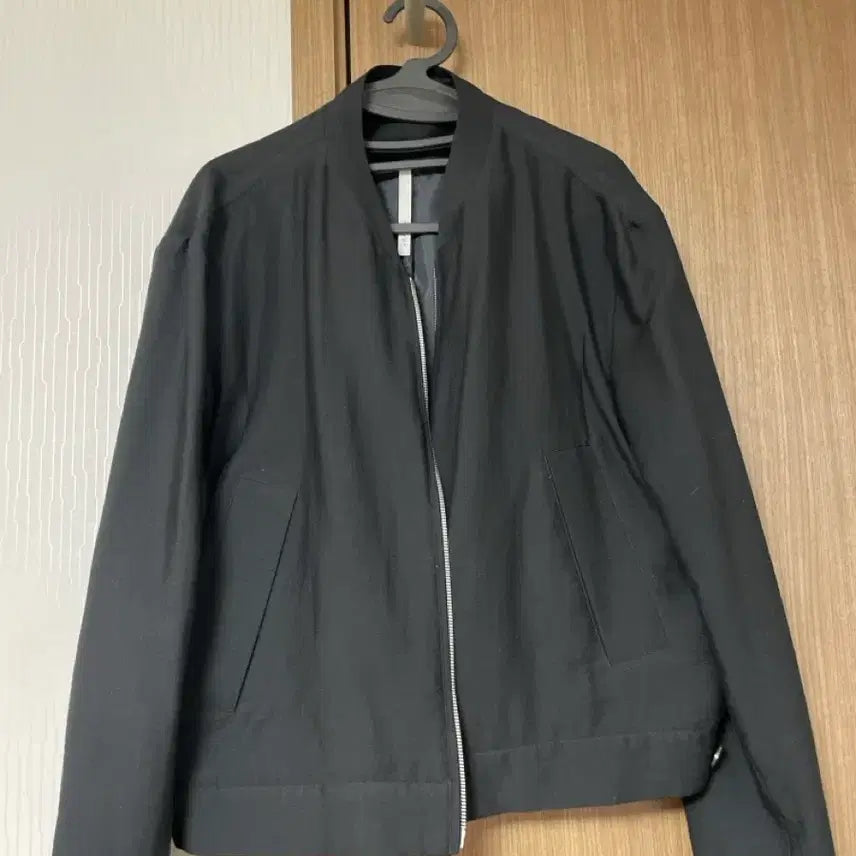 [BUNJANG] NOIR Blue Blouson Jacket Black / 노이어 울 블루종 블랙 50사이즈