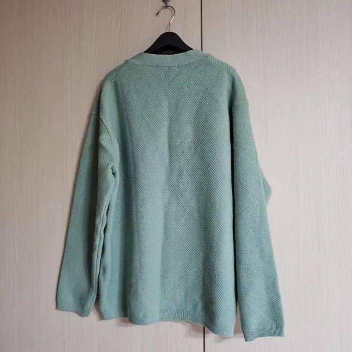 [BUNJANG] Topten Mint Green Winter Cardigan / (남여공용) 탑텐 민트색 겨울 가디건 95~100사이즈