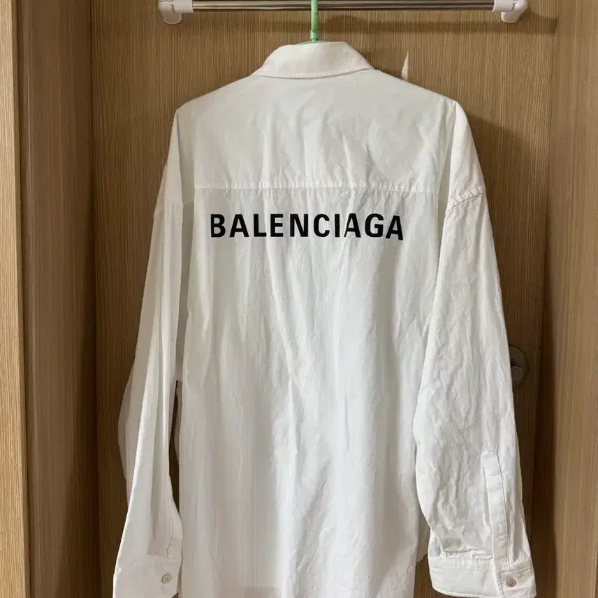 [BUNJANG] Balenciaga White Shirt / 발렌시아가 화이트 셔츠