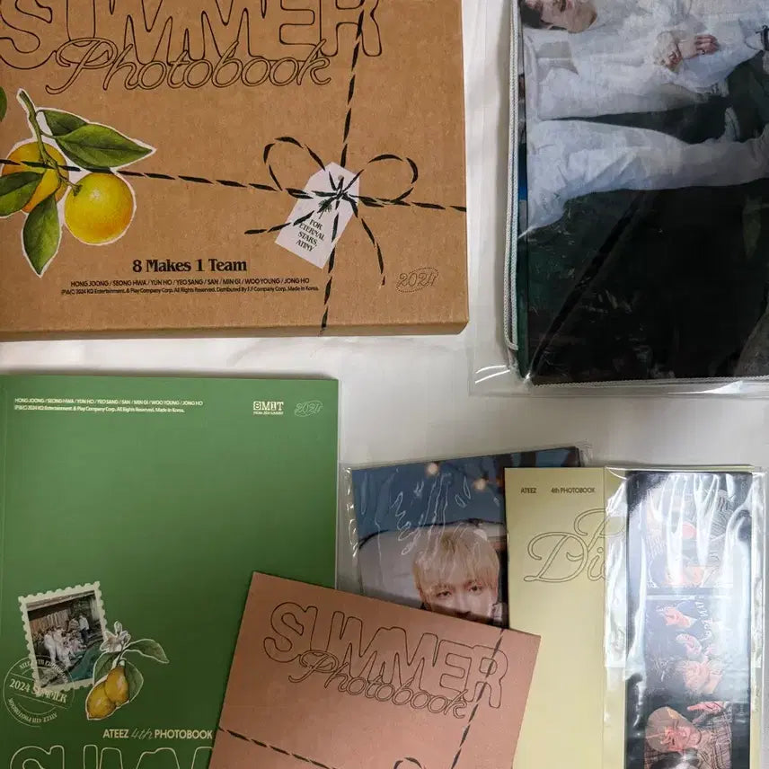 에이티즈 2024 썸머 포토북 세트