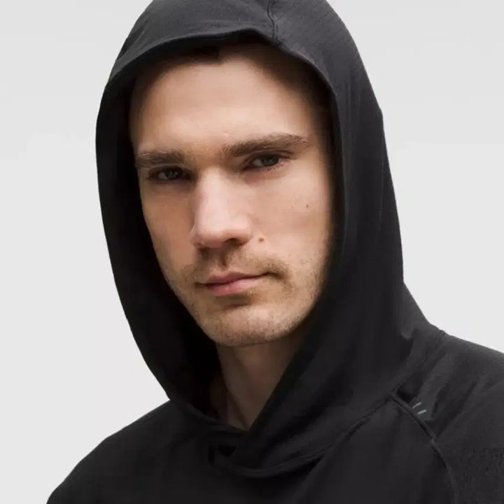[BUNJANG] Lululemon Drysense Hoodie Black Running Tee / (새제품) 룰루레몬 드라이센스 후디 블랙 러닝티