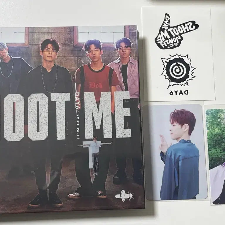 데이식스 슛미 개봉 앨범