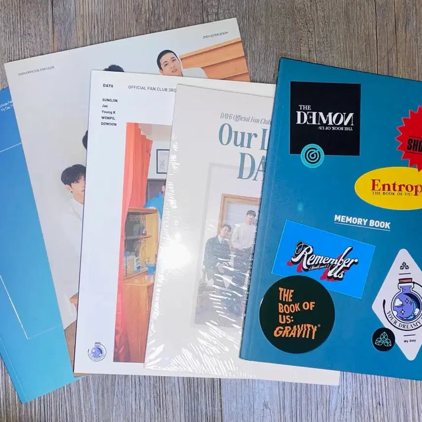 데이식스 마이데이 1기 2기 3기 4기 포토북 메모리북 일괄