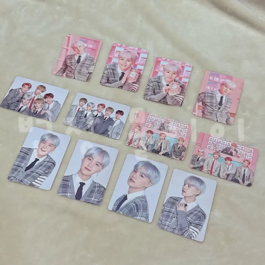 방탄소년단 bts 슈가 민윤기 머스터4기 머사터 포토카드 미니포카 드볼