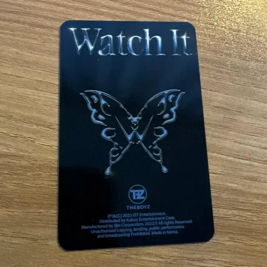 더보이즈 주연 포카 phantasy