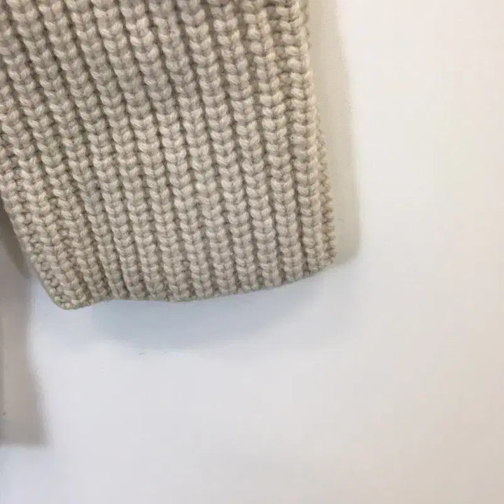 [BUNJANG] Beanpole Heavy Wool Double Long Cardigan (Women's 90) / 빈폴 헤비울 더블 롱가디건 여성 90