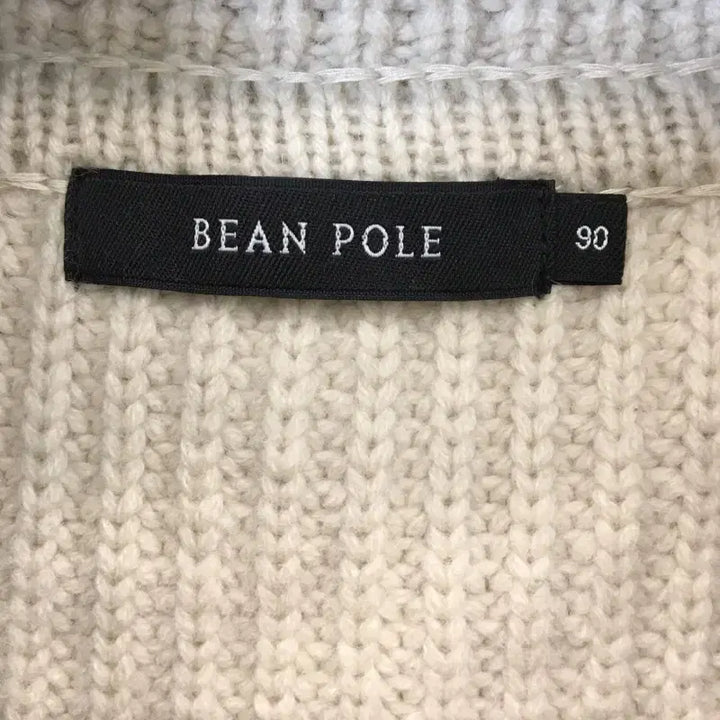 [BUNJANG] Beanpole Heavy Wool Double Long Cardigan (Women's 90) / 빈폴 헤비울 더블 롱가디건 여성 90