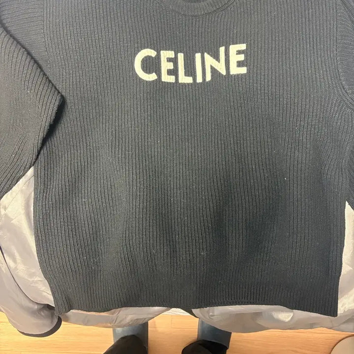 [BUNJANG] Celine Ribbed Wool Knit XL / 셀린느 리브드 울 니트 xl