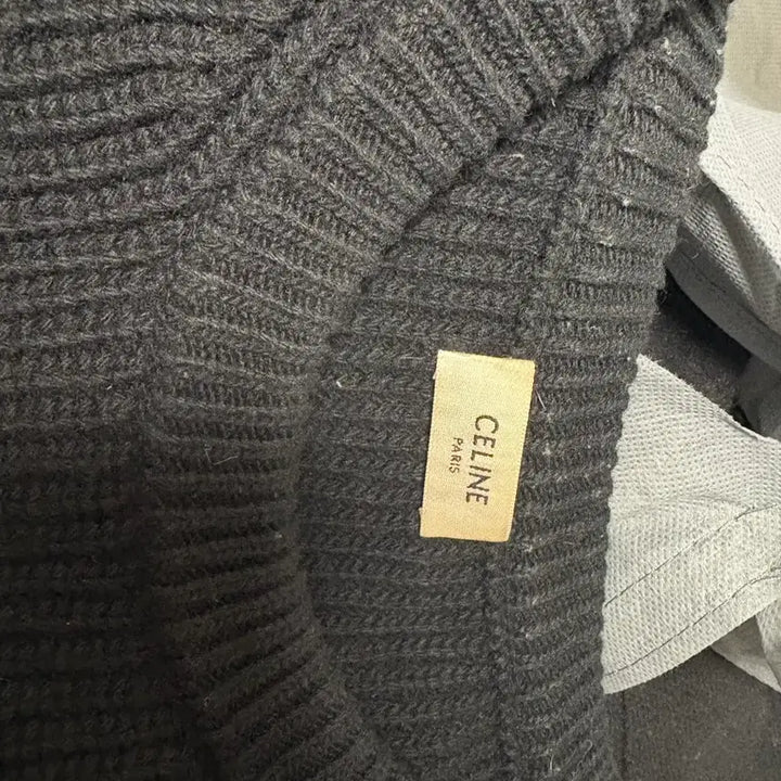 [BUNJANG] Celine Ribbed Wool Knit XL / 셀린느 리브드 울 니트 xl