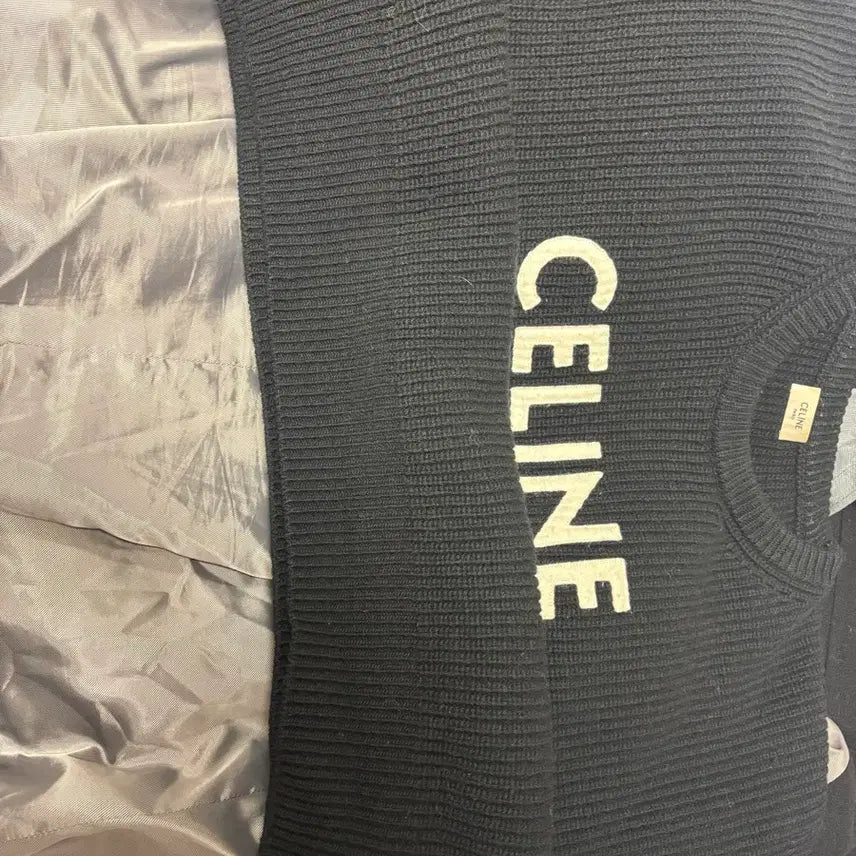 [BUNJANG] Celine Ribbed Wool Knit XL / 셀린느 리브드 울 니트 xl