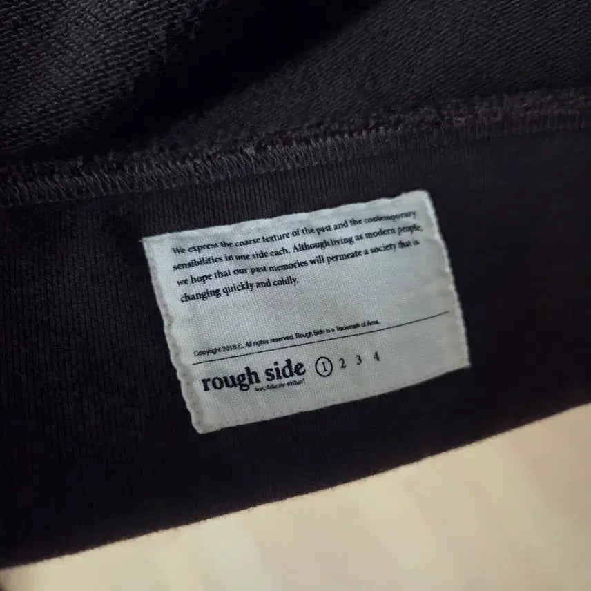 [BUNJANG] Ruffside Zip Up Jersey Jacket Brown / 러프사이드 집업 저지 자켓 브라운 1