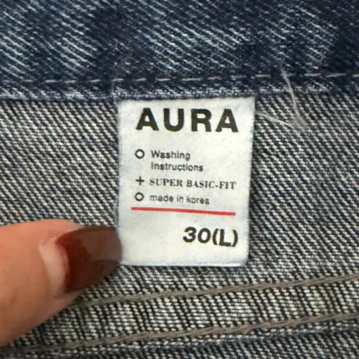 [BUNJANG] Light Wash Denim Midi Skirt Size L / 데님 연청치마 미디 스커트 L 사이즈 판매합니다.
