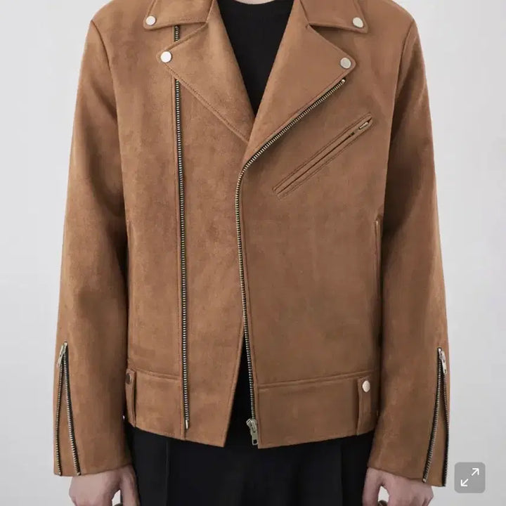 [BUNJANG] Minav Suede Rider Jacket (L) / 미나브 스웨이드 라이더자켓 L사이즈 팝니다.