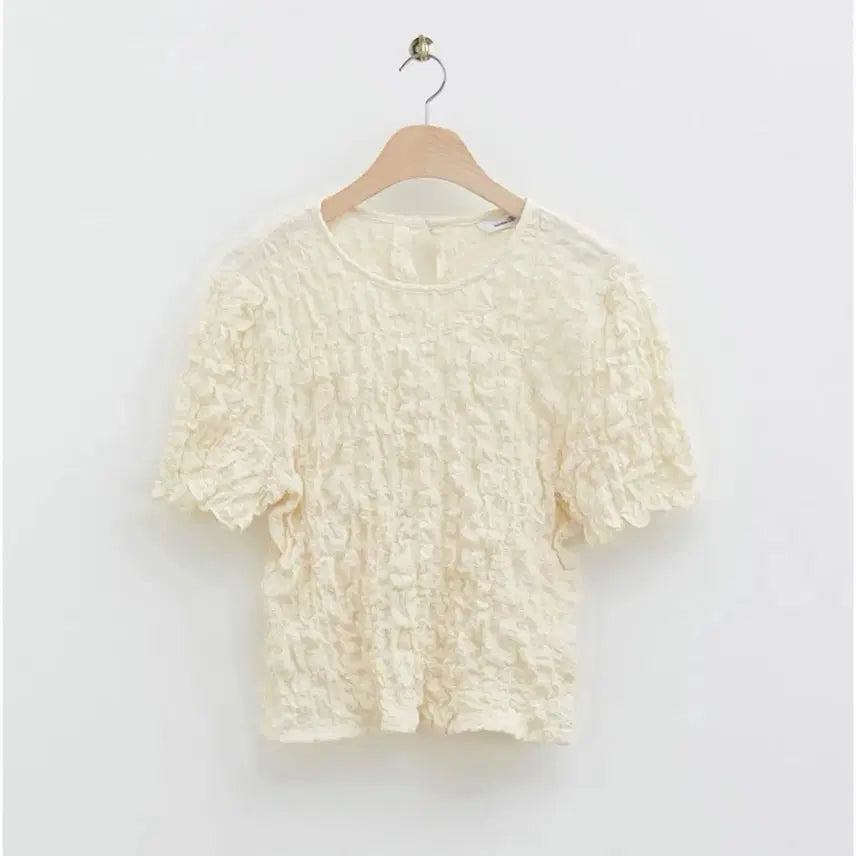 [BUNJANG] Roem Textured Pullover Blouse / 로엠 조직감 풀오버 블라우스