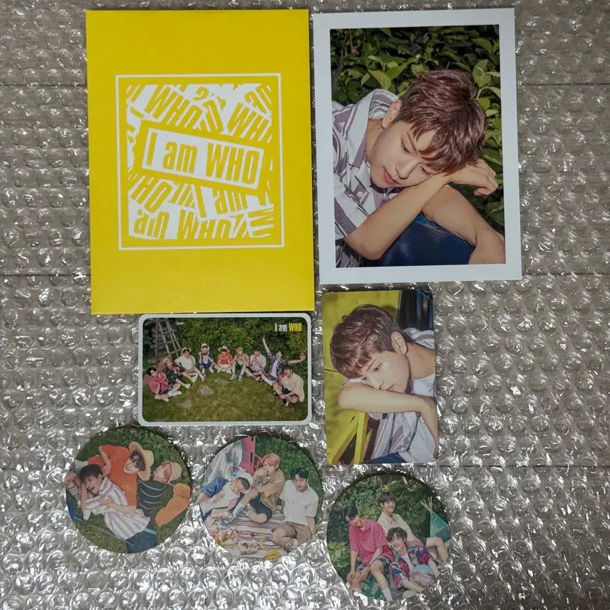 스트레이키즈 승민 아엠유 언베일 2 굿즈 엠디 럭키 엔블럽 포카 풀세트