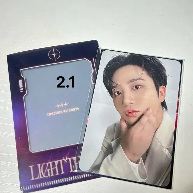 종호) 에이티즈 vr콘 2주차 특전 포카 + 홀더