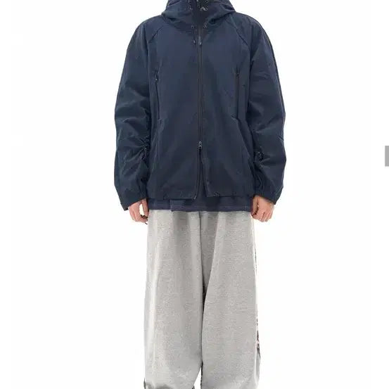 [BUNJANG] Nonfloor Field Detailed Parka Navy M Size / 논플로어 필드 디테일드 파카 네이비 M사이즈
