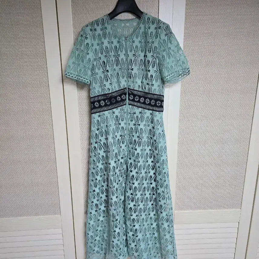 [BUNJANG] Sisley Lace Long Dress / 시슬리 레이스원피스