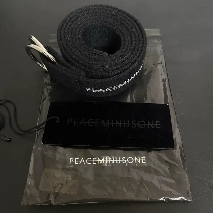 [BUNJANG] PEACEMINUSONE Multi-Logo Belt / 피스마이너스원 멀티로고 벨트