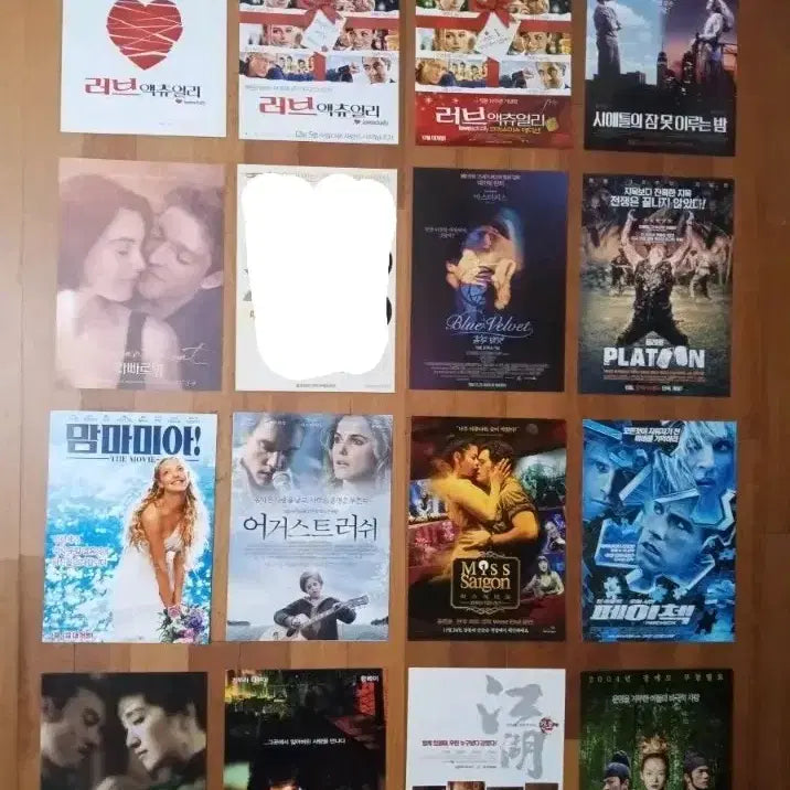 [BUNJANG] Assorted Movie Flyers and Posters / 영화팜플렛 포스터 전단지 외국한국6000 상품사진중 1장골라서 6천원