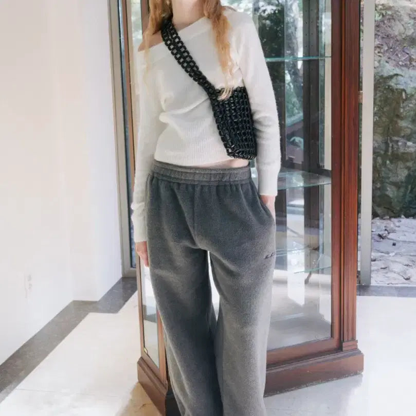 [BUNJANG] Monoha Off-shoulder Knit / 모노하 니트 Off-shoulder knit