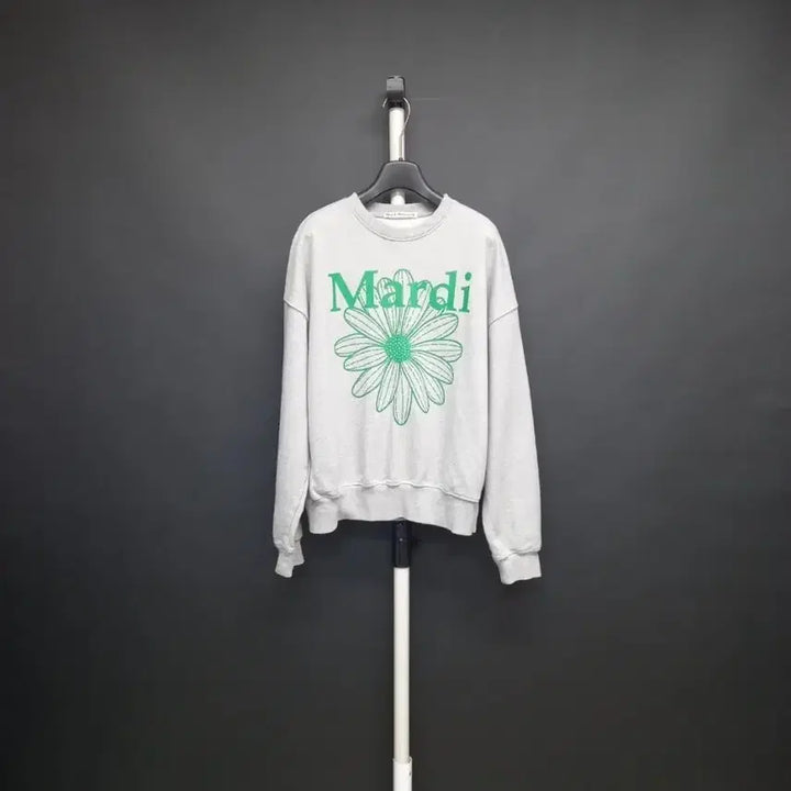 [BUNJANG] Mardi Mercredi Gray Cotton Sweatshirt / 마르디메크르디 춘추동 맨투맨 F 44-77