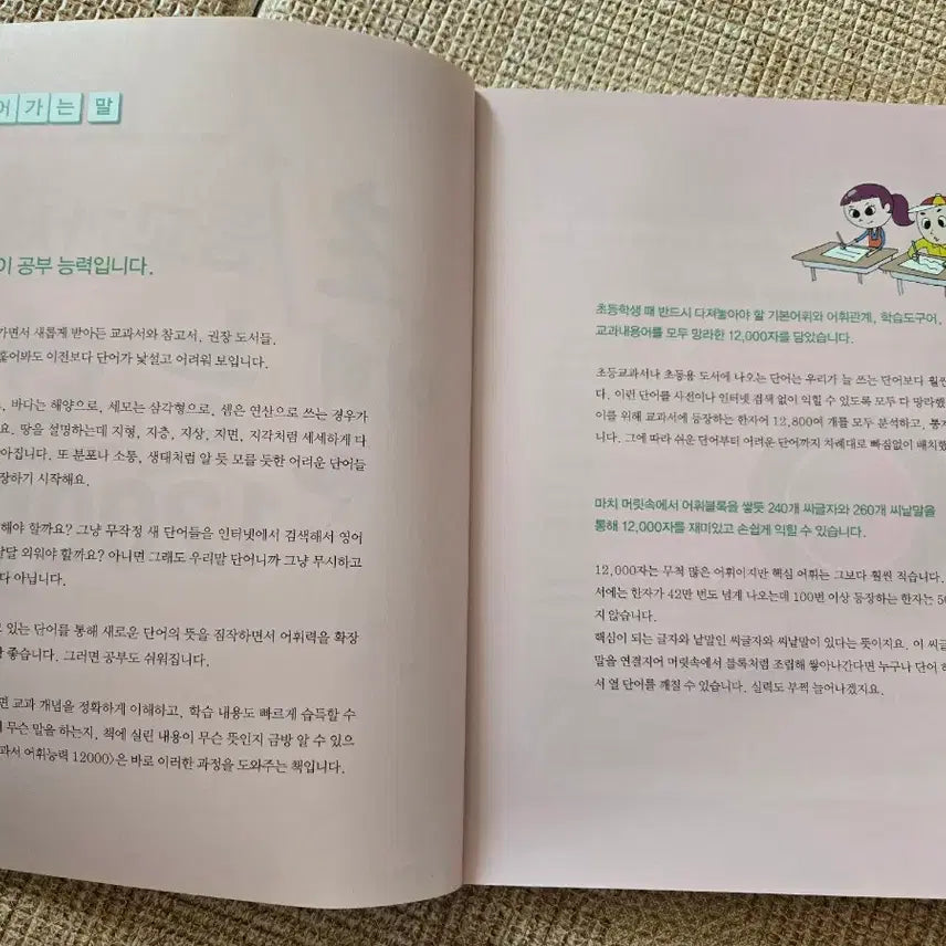 [BUNJANG] Elementary School Vocabulary Workbook / 초2 초3 초등학생 어휘 능력 12000 저학년 국어 어휘 문제집 판매